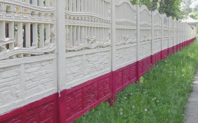 tło ogrodzenie betonowe Wielabet Białogard/ Koszalin/ Kołobrzeg